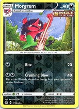 Morgrem Fusion Strike 177/264 Uncommon Pokemon Reverse Holo NM Pokemon Card