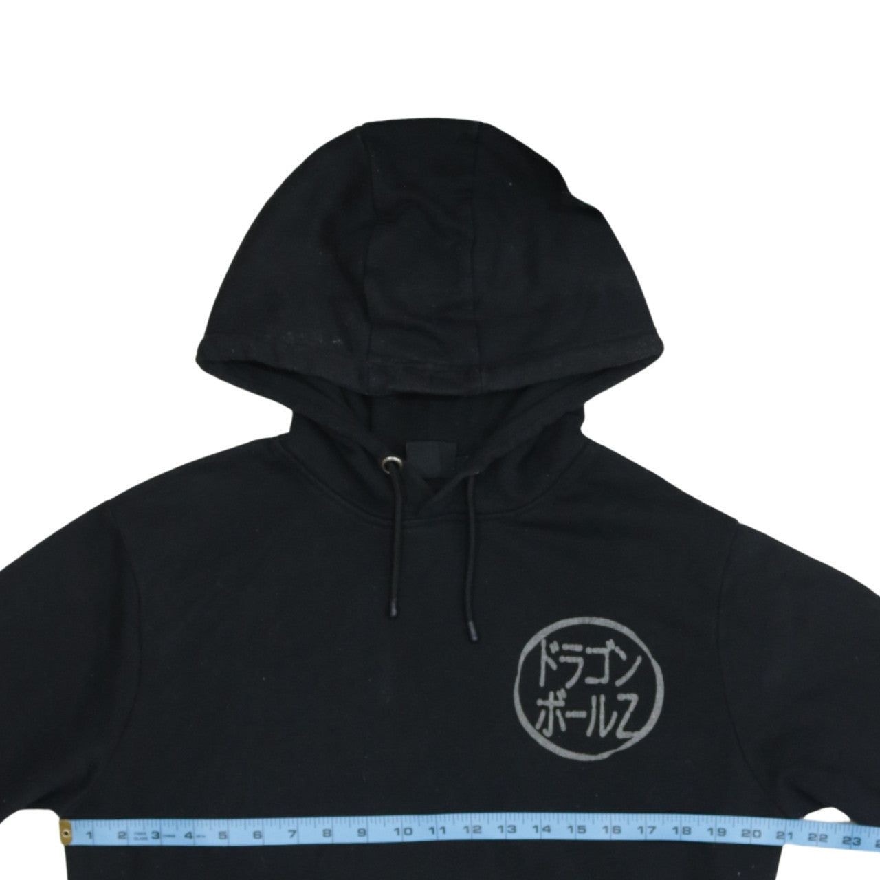 Retro Black Hoodie Womens L image 5