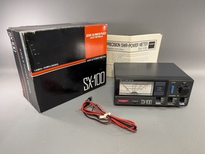 DIAMOND  SX100 SWR Meter 1.6-60MHz 30/300/3000W