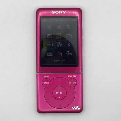 Sony Walkman NW-S775 16GB MP3 Digital Player Pink Tested & Working