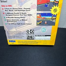 Virtua Racing Deluxe (Sega Genesis 32X, 1994) Boxed Complete W/ Manual