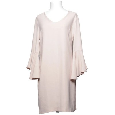 Aggi, Kleid, Größe: 40, Beige, Polyester/Viskose, Einfarbig, Damen #lNj