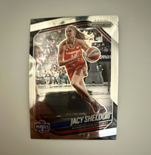 Panini 2025 WNBA Prizm Jacy Sheldon #113 Washington Mystics Rookie Card