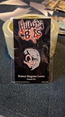 helluva boss human disguise loona emaille pin vivziepop