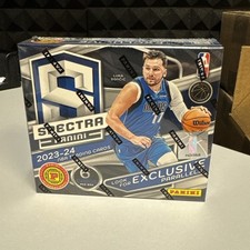 2023-24 Panini Spectra Basketball Hobby International Box Possible Wemby RC