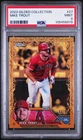 Mike Trout /99 PSA 9 MINT 2023 Topps Gilded Baseball #27 Angels