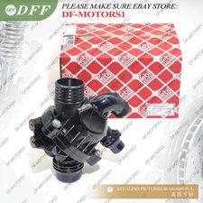 FEBI OEM Engine Coolant Thermostat 11537601158 For BMW E90 E92 335xi 335i 3.0