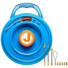 Fiberglass Fish Tape Rodder, 100 Feet | Jonard Tools FTF-1125