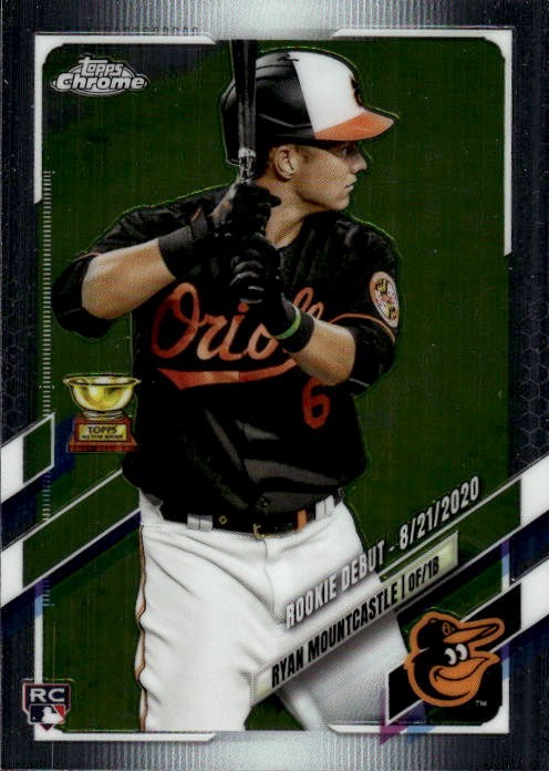 2021 Topps Chrome Update Ryan Mountcastle #USC39 Baltimore Orioles 22N