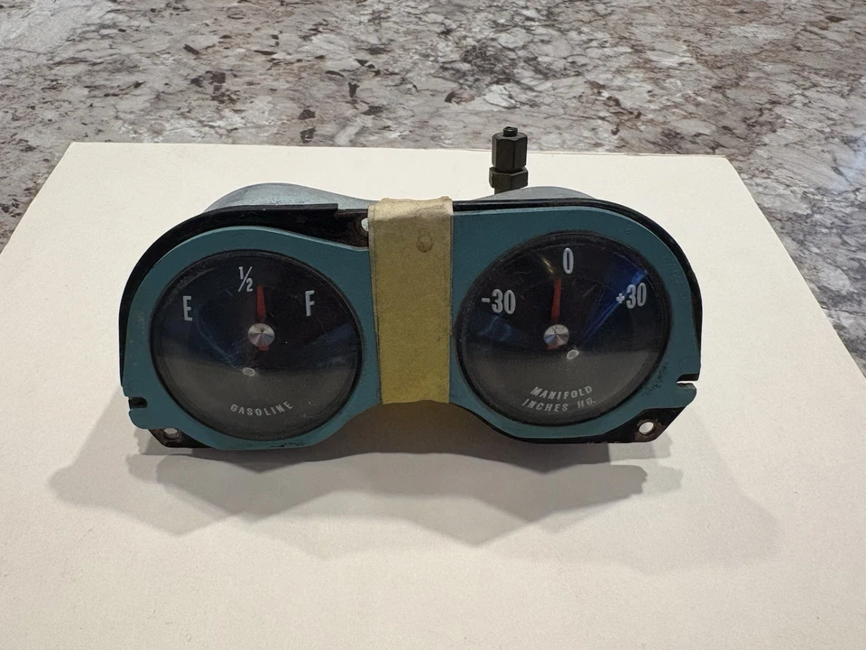 Chevrolet Corvair Turbo Monza Corsa Instrumentos Medidores Colector Aspirador 1965 1966 Foto 2 de 4