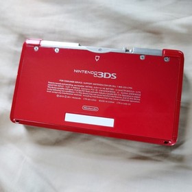 Nintendo 3DS Console Red NTSC-U/C (America) WORKING, READ DESCRIPTION