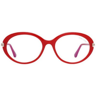 Tom Ford FT5675-F-B 066 54mm Damen Rot Optik Brille Brillengestell Kunststoff Vollrand
