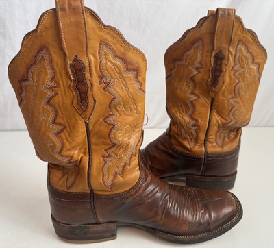 Lucchese 2000 Leather Western Cowgirl Boots Woman display picture 3