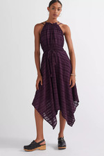 Anthropologie Halter Midi Dress Size M $170