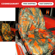 Universal Orange Camo Seat Covers For Kubota Tractors B2320 B2620 B2920 Bx Serie