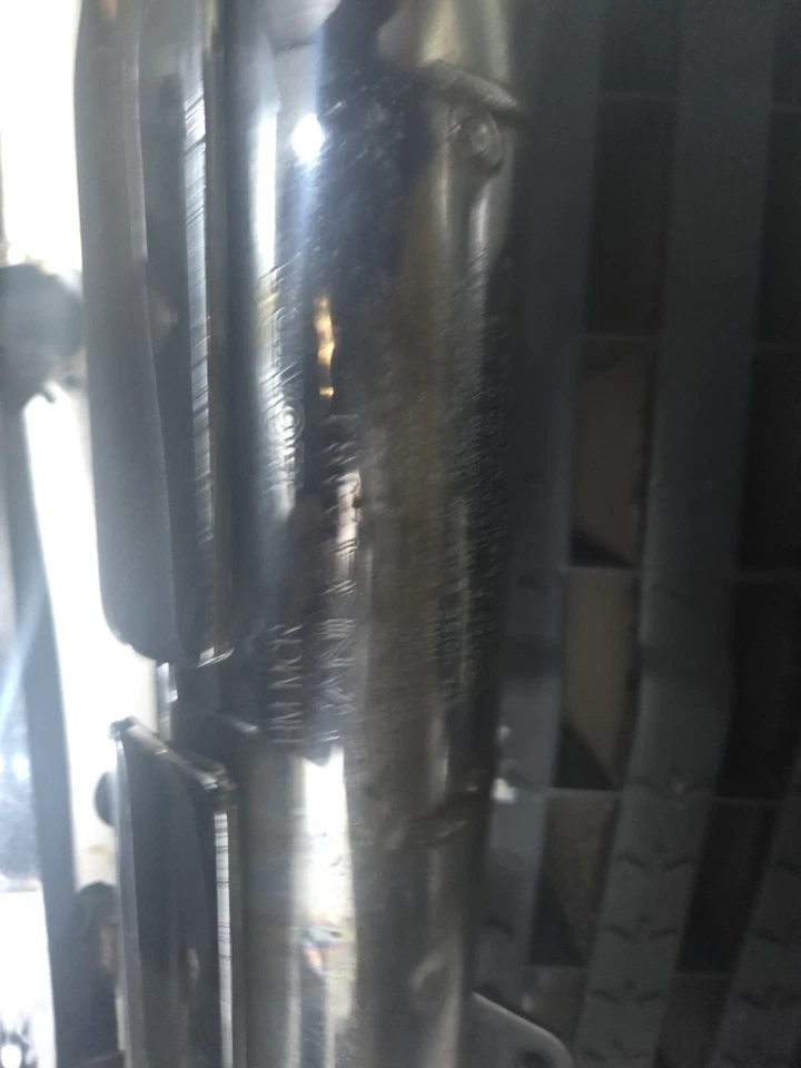 99-07 HONDA SHADOW VLX 600 VT600CD DELUXE OEM SILENCIADOR ESCAPE SILENCIADOR TUBO Foto 4 de 4