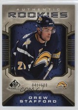 2006 SP Game Used Edition Authentic Rookies Gold 41/100 Drew Stafford #133 0uj7