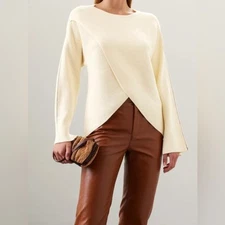Love, Whit by Whitney Port Criss Cross Sweater