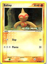 Baltoy Pokemon TCG Holo EX Emerald STAMPED Common EX Emerald 43/106 MP