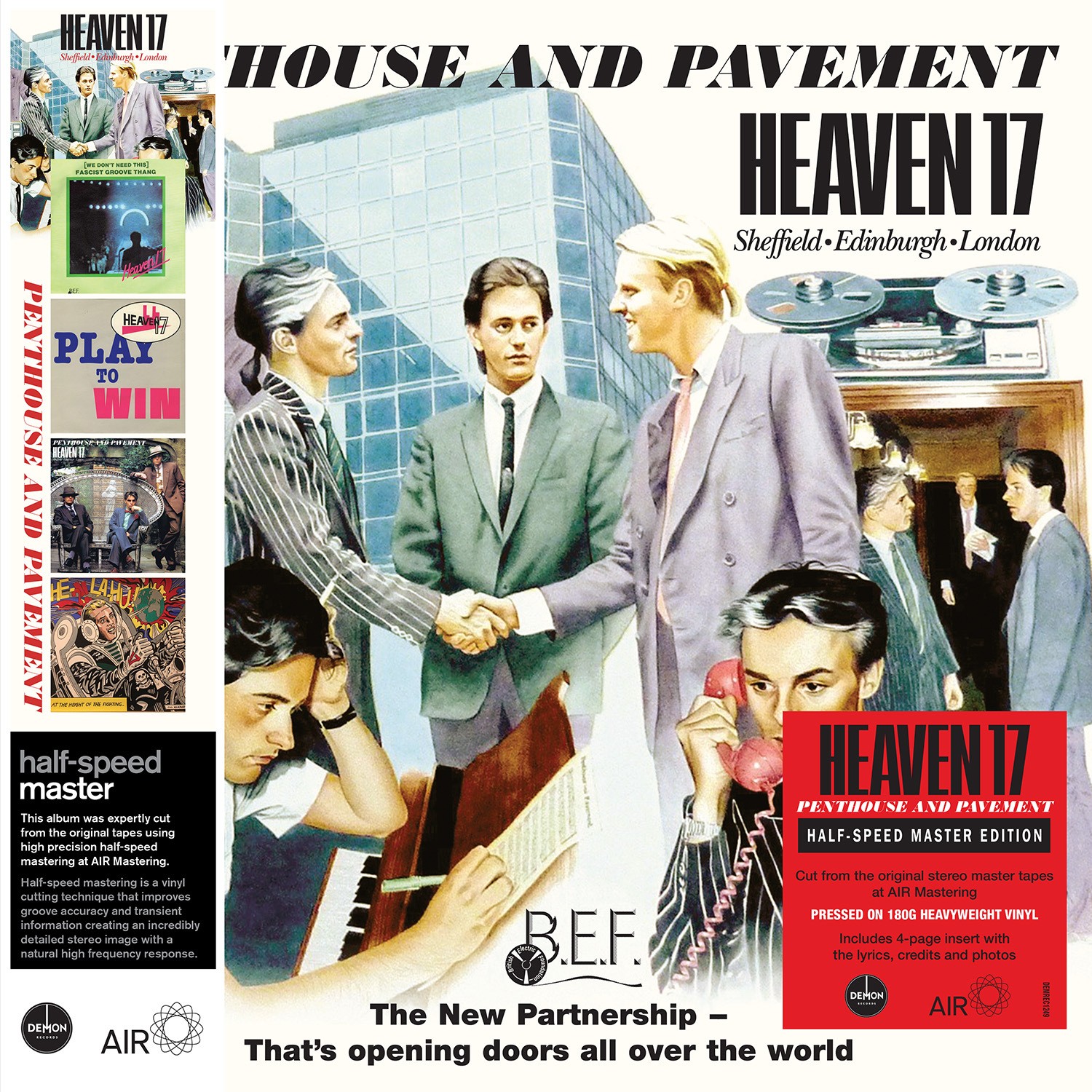 Heaven 17 Penthouse and Pavement (Half-speed Master) (Vinyl LP) 12" Album