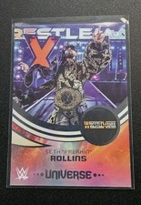 2025 Topps Universe WWE #240 SETH FREAKIN ROLLINS Event Variation Wrestlemania