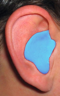Radians Custom Molded Earplugs CEP001 (Blue, Red, Orange, Tan)
