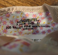 NEW Capezio Adult Leather Daisy Ballet Shoes  Size 7.5 M, Ballet Pink 205 