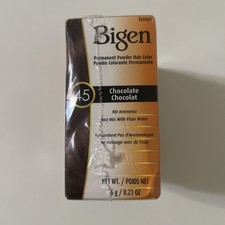 Bigen Powder Hair Color 45 Chocolate 3X BRAND NEW