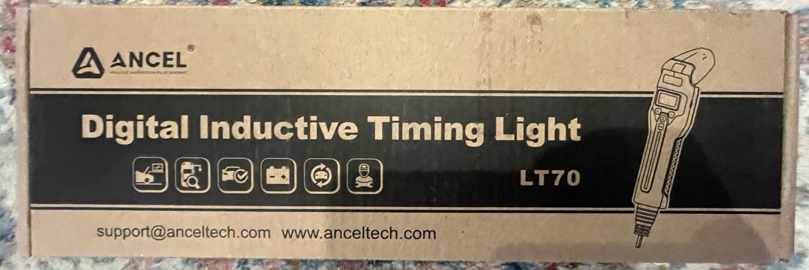 Ancel LT70 PRO Digital Timing Light RPM