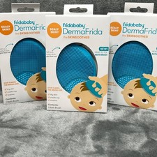 Fridababy DermaFrida SkinSoother Silicone Baby Bath Brush Lot of 3 Cradle Cap