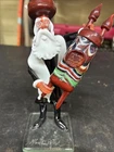 Moretti Raeffaele Glass Rabbi Figurine Handmade In Italy Hand Painted Signed