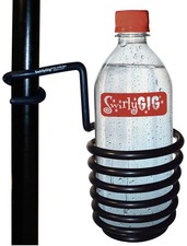 The Original SwirlyGig - Drink Holder 1 Tubing | Black | SwirlyGig