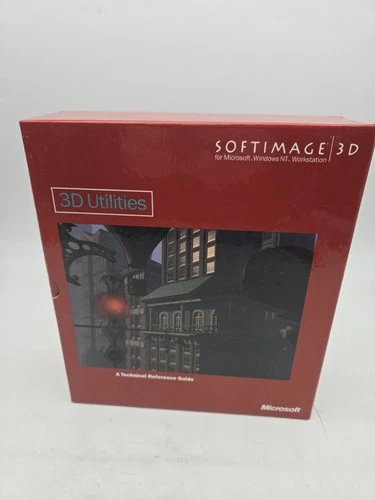 Vintage Softimage 3d Utilities Manual Windows Nt