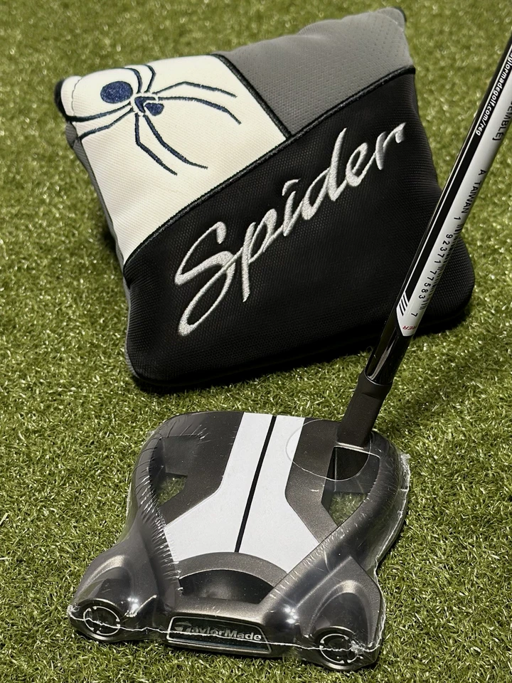 TaylorMade Golf Spider Tour #3 Slant Putter LEFT Hand 35" w/ Headcover LH NEW - Image 2 of 4