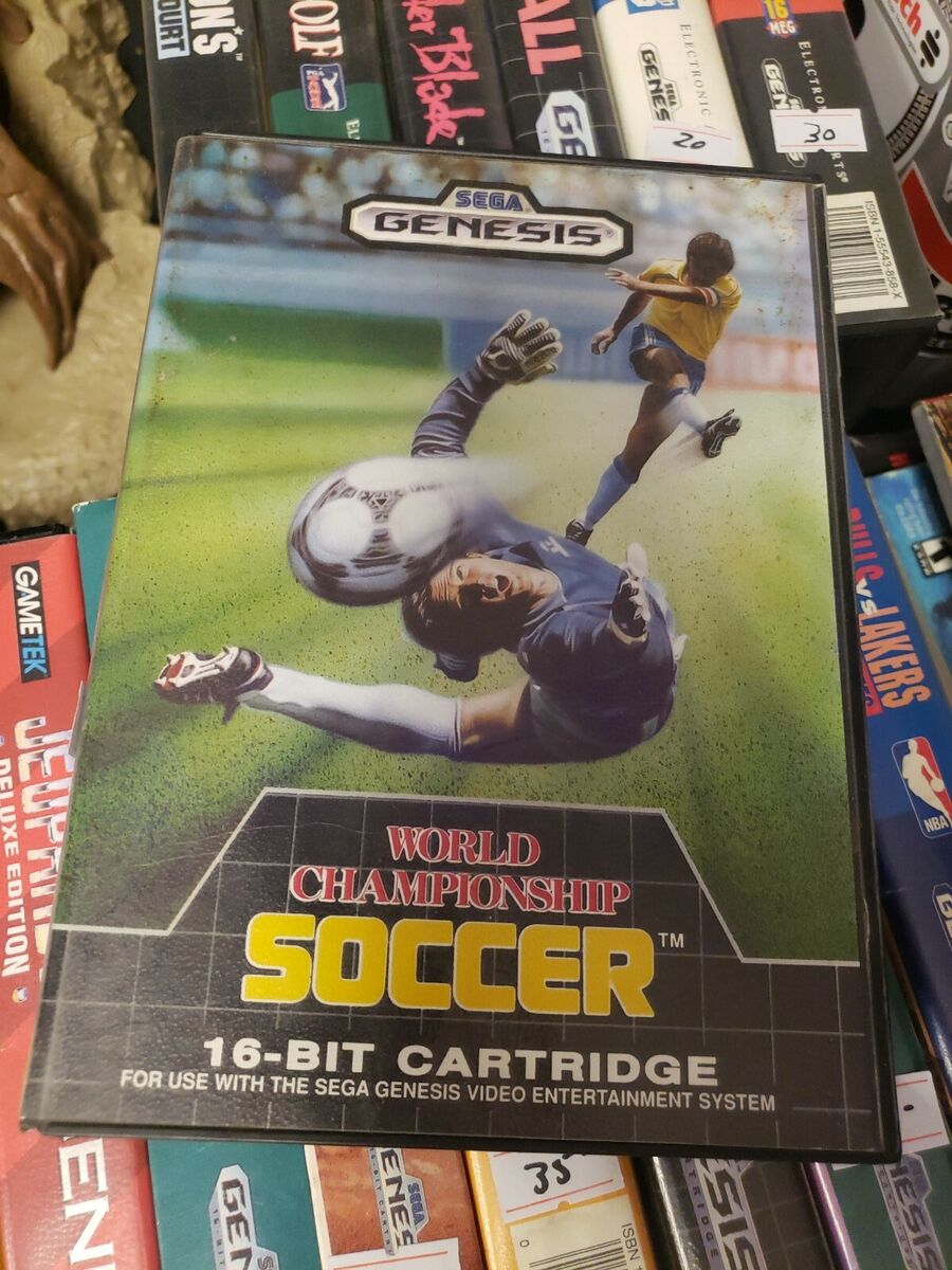 World Championship Soccer for the Sega Genesis - 1989 