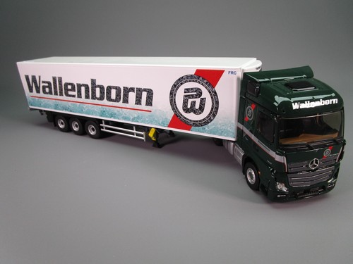 AS456 ELIGOR 1/43 MERCEDES BENZ ACTROS 2 STREAMSPACE FRIGO WALLENBORN Ref 115071 - Imagen 4 de 16