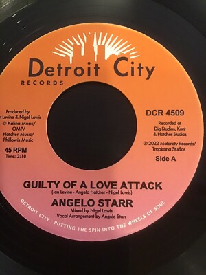 Angelo Starr - Guilty Of A Love Attack / Let Me Be The Guy