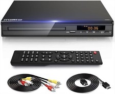 DVD Player, HDMI AV Output, All Region Free CD DVD Players for TV, DVD Players w