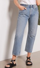 NWOT AGOLDE PARKER High Rise Jeans In Facade Sz 25 NWOT A113B-811 Mom