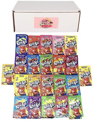 Kool-Aid Drink Mix Packets Variety Pack of 22 Flavors (2 of each , Total of 44)