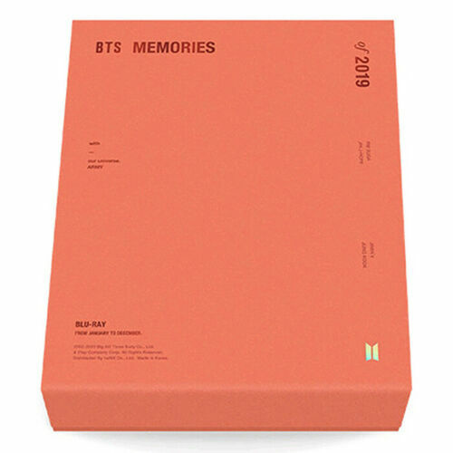 【未開封】BTS MEMORIES OF 2019【Blu-ray】 Official BTS Memories Of 2019 BLU RAY Without Photocard +