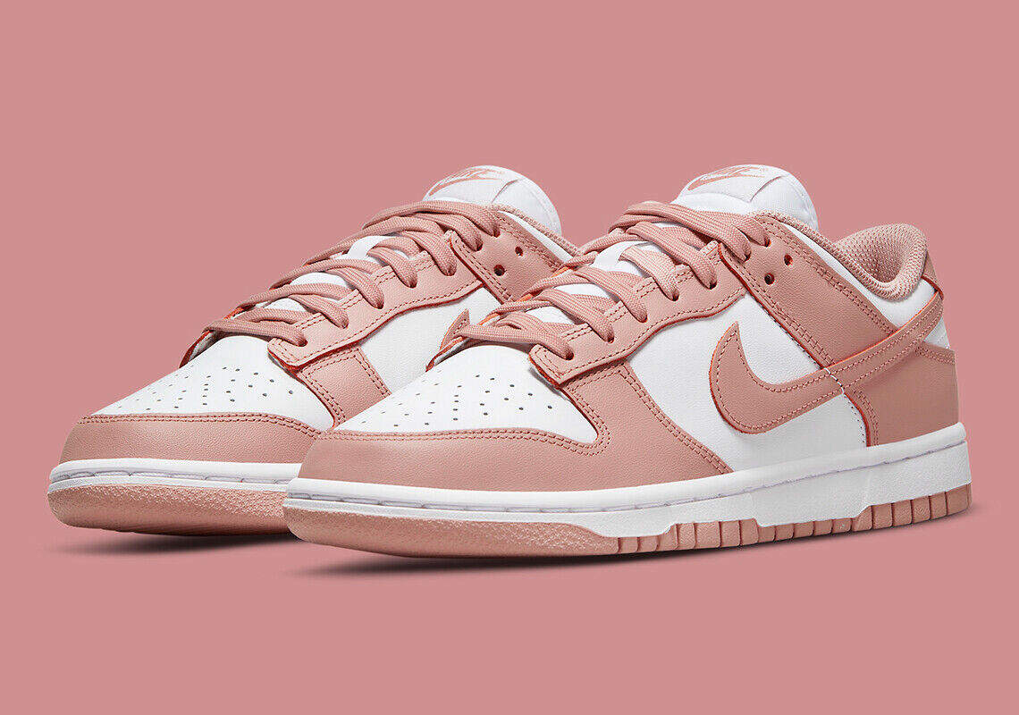 Women's Nike Dunk Low Rose Whisper Pink White DD1503-118 sz 7 | eBay