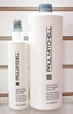 PAUL MITCHELL Soft Style Soft Sculpting Spray Gel 33.8 oz  8.5 oz Set