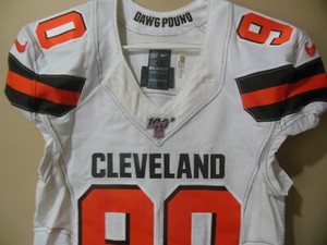CLEVELAND BROWNS 2018 FOOTBALL GAME JERSEY