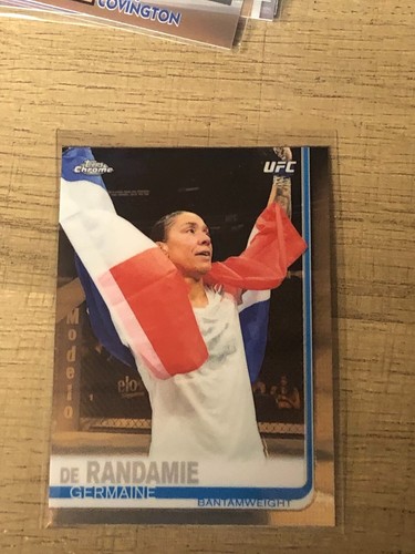2019 Topps Chrome UFC #95 Germaine de Randamie Bantamweight m15 - 第 1/1 張圖片