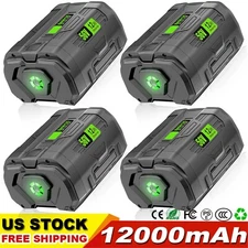 4x 56V 12.0Ah Lithium Ion Battery For EGO Power+ 56Volt BA5600T BA2240 BA2800T