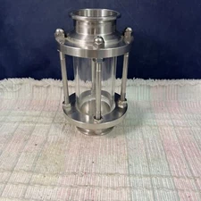 3 inch reflux moonshine alcohol still distiller column section sight glass tee