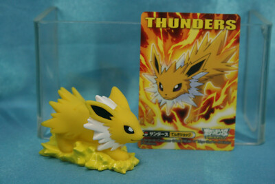 Bandai Pokemon Kids Kimewaza BW5 Finger Puppets Vinyl Figure Jolteon Thunders