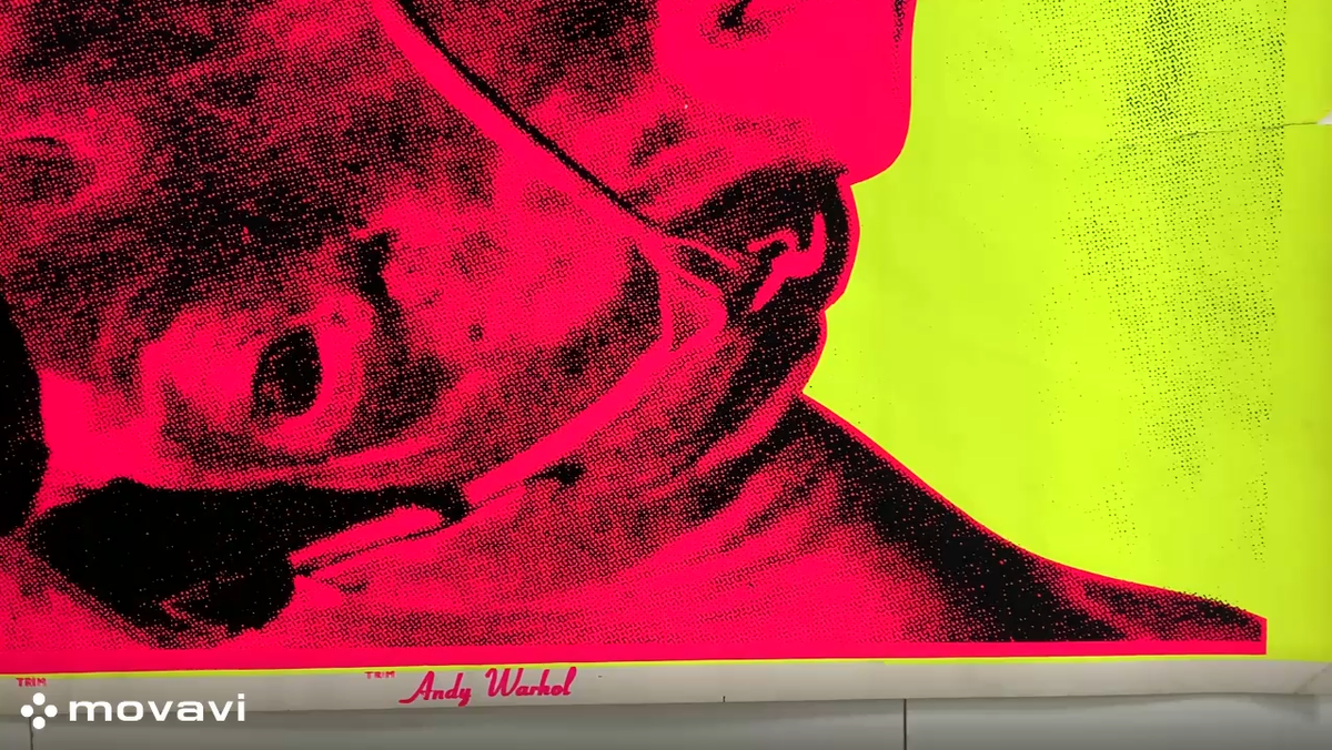 Andy Warhol Rare Original 1966 Yellow Cow Screenprint PR022SAWF.37