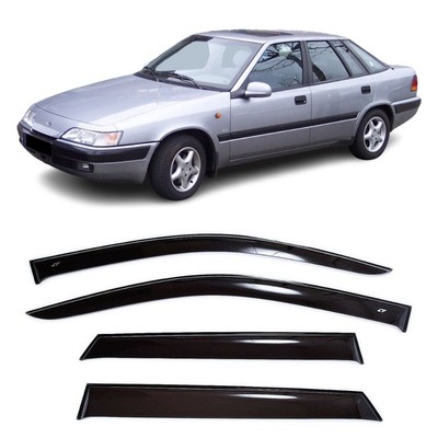 Tape-on Windows Visors Deflector for Daewoo Espero Sd Sedan 1994-2000
